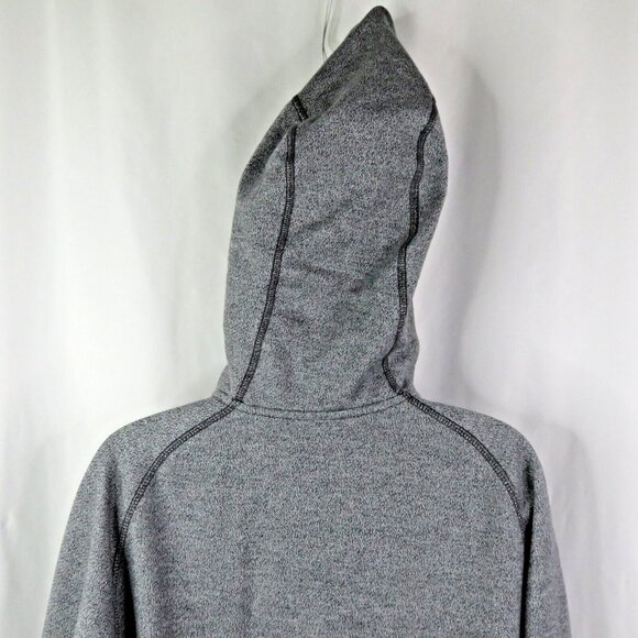 Patagonia Women's Zip Up Hoodie Sweatshirt Size XL Gray Cotton Blend Pockets - Picture 8 of 14